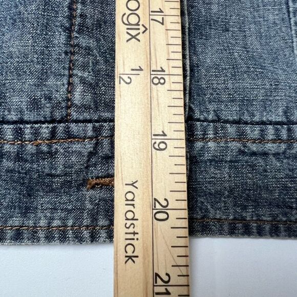 VINTAGE ESSINTIEL ORIGINAL DENIM JACKET 1970s DEADSTOCK  SIZE 44 EU/ L US - Picture 9 of 12